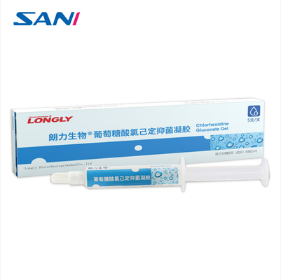 Гель клюконата Chlorhexidine для зубоврачебных клиники/больницы